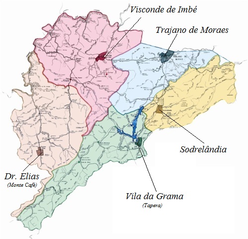 Mapa do Município